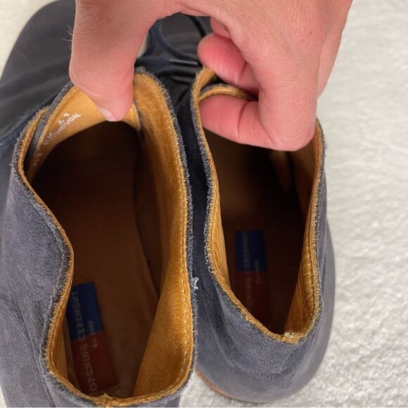 Opening Ceremony Boots M1 Desert Chukka Leather Ankle Lace Blue Size 8.5/42 - Picture 13 of 14